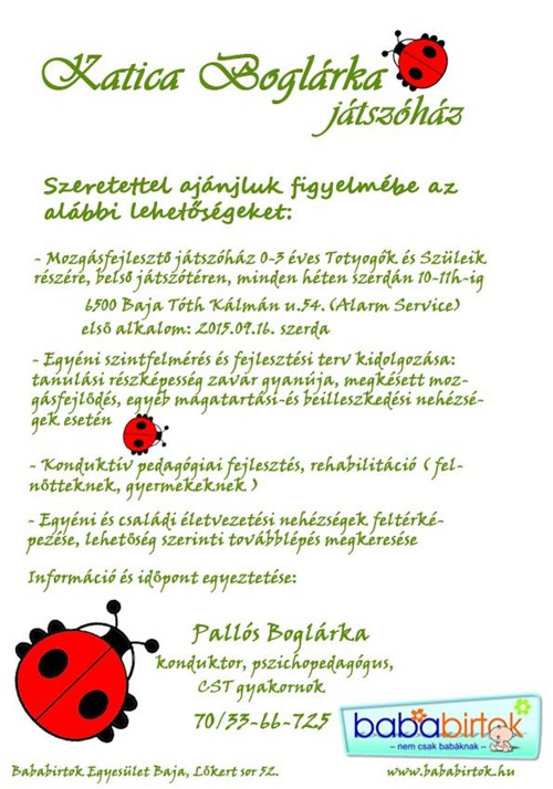 Katica Boglárka játszóház